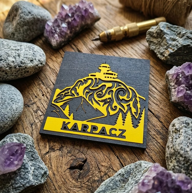 Magnes drewniany Karpacz - Karkonosze - Pełny