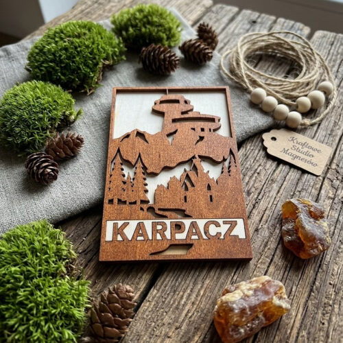 Obraz drewniany Karpacz – Karkonosze